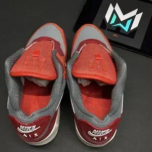 Nike Air Max 90 Premium Shoes Sneakers Red Grey Ivory DH4621-600 Men’s Sizes Nike | Shoes | Nike Air Max 9 Premium Shoes Sneakers Red  main image 4